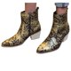 thumbnail image 2 of NECHOLOGY Zapatos Botines de mujer Zapatos antideslizantes con cremallera alta zapatos puntiagudos tacones serpentinos botines cortos para mujer botas de mujer con punta a la (Yellow 7), 2 of 6