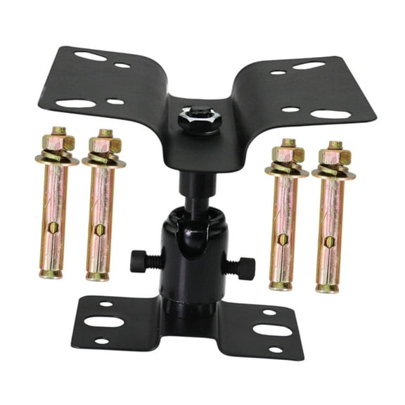 yotijay Adjustable Swivel Tilt Speaker Bracket Sound Bar Mount Sturdy Easy Installation