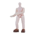thumbnail image 2 of Paquete de 2 partes del cuerpo muñeca, modelo de , articulaciones móviles, juguetes de articulación esférica para 2 piezas Yotijar Cuerpo de muñecas, 2 of 10