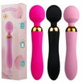 thumbnail image 2 of Rulwuck Powerful Handheld Personal Wand Massager with 18 Pulse Settings for Relieving Full Body Massage of Back Massager, Deep Tissue, Neck, Shoulder, Waist, and Leg Muscles,black,Mini Wand Massager, 2 of 7