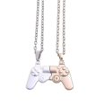 thumbnail image 1 of 2pcs/set Couple Bff Matng Necklace Game with Pendant, 1 of 2