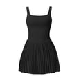 thumbnail image 3 of Tennis Dress Golf Dresses for Women with Shorts Breathable Pleated Padded Workout Dress Athletic Dresses with Pockets, 3 of 8