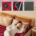 thumbnail image 4 of Saco De Dormir Con Calefacción Eléctrica, Manta Con Almohadilla Calefactora Eléctrica USB Cálida Para Acampar, Senderismo, Tienda De Campaña, Hogar, 59,06x70,87 Pulgadas, 4 of 7