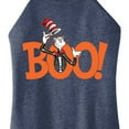 thumbnail image 3 of Dr. Seuss - Boo Cat - Juniors High Neck Tank Top, 3 of 6