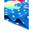 thumbnail image 3 of Wrapables Girls Casual Print Cotton Dress, 6T, Mermaid, 3 of 5