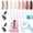 Gold Brown, variant on Perfect Summer Gel Nail Polish Starter Kit with 36W UV Light, 6 Colors Light Brown Grey Gel Polish with Top and Base Coat 2Pcs Liner Gel, Soak Off Gel Polish Kit with UV Nail Lamp Gift for Women