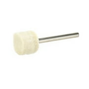 Hyper Tough 6 Piece Automotive Felt Polishing Kit for Metal Surface Cleaning and Polishing