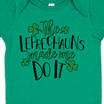 thumbnail image 4 of Inktastic St. Patrick's Day the Leprechauns Made Me Do It Boys or Girls Baby Bodysuit, 4 of 5