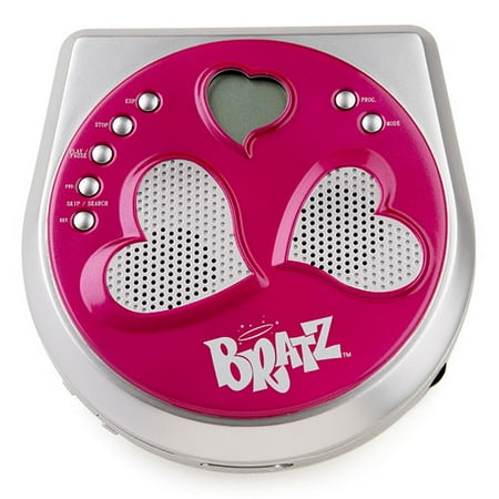 BRATZ Portable CD Player with Built-In Speakers