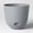 Gray, variant on 8"x8" Square Self-Watering Plastic Planter Pot, Indoor Outdoor Decorative Plant Container for Herbs, Flowers, Succulents, Home Patio Garden