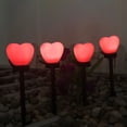 thumbnail image 5 of Visland 2PCS Solar Stake Light Heart Waterproof Lights Landscape Garden Solar Pathway Lights Patio Lawn Outdoor Solar Light, 5 of 6