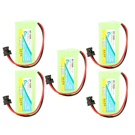 5x Pack - UpStart Battery Uniden DECT 1560 Battery - Replacement for Uniden Cordless Phone Battery (700mAh, 2.4V, NI-MH)