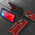 thumbnail image 3 of ExoGuard For Moto G Stylus 5G Case, Phone Case with Screen Protector and Kickstand (Red), 3 of 7