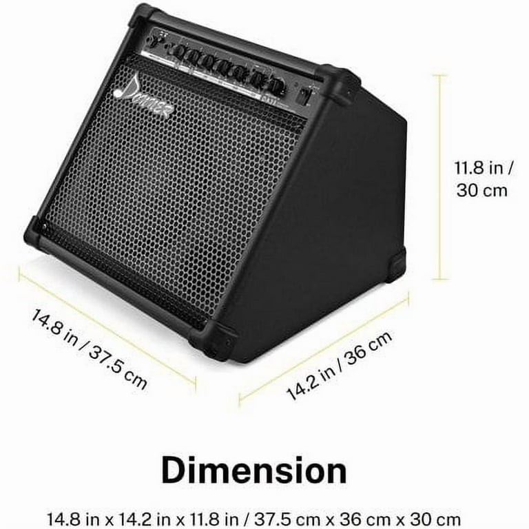 Donner 35W Bass Power Amplifier for Keyboard, Electronic Drum