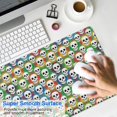 thumbnail image 4 of Long Mouse Pads for Desk,Colorful Skull Pattern Desk Mats on Top Of Desks, Desk Mouse Pad Extra Large with 3mm Non-Slip Base and Stitched Edge for Gaming,Office,Work,Home 31.5"x15.7", 4 of 6