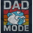 thumbnail image 2 of Funny Papa Smurf Cartoon Dad Mode Zip Hoodie Sweatshirt Men Brisco Brands S, 2 of 6