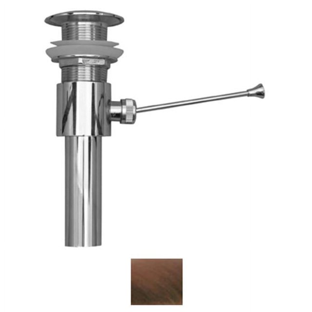 Whitehaus Collection WHP314-1-ACO 2.75 in. Drain Mécanique Pop-up - Cuivre Antique