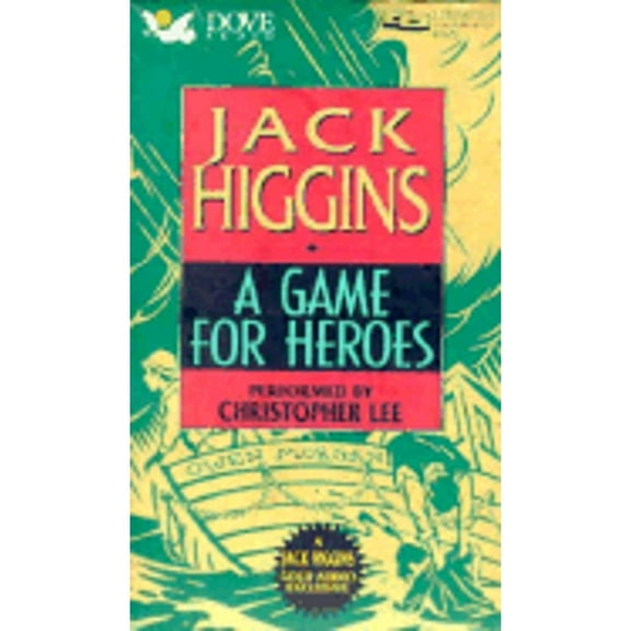 Pre-Owned A Game for Heroes (Audiobook On Cassette Tape) by Jack Higgins, Christopher Lee