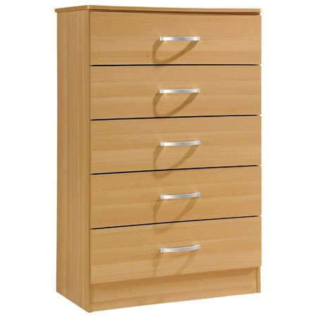 Pemberly Row 5 Drawer Chest In Beech Walmart Canada