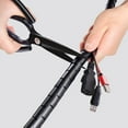 thumbnail image 2 of 1 Set 10m Cable Sleeve Spiral Cable Wrap Coiled Tube Sleeve Wire Organizer, 2 of 7