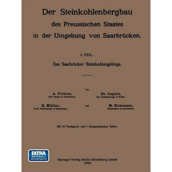 Das SaarbrÃ¼cker Steinkohlengebirge, (Paperback)