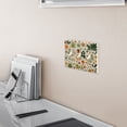 thumbnail image 5 of Yayeee Toggle Light Switch Wall Plate 2-Gang 4.56"x4.48" Decorative Outlet Cover, Leaves Pattern, 5 of 7