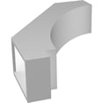 thumbnail image 6 of Ekena Millwork 5"W x 16"D x 22"H Imperial Architectural Grade PVC Knee Brace, 6 of 6