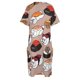 thumbnail image 4 of Sushi Poodle-vestido de noche holgado con bolsillos para mujer ropa de verano vendaje, 4 of 6