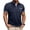 Royal Blue, variant on LTTVQM Men's Casual Polo Shirts Short Sleeve Button Classic Summer Spring T-Shirts Cotton Slim Fit Tees Lightweight Golf Top with Pocket Wine XL