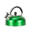 thumbnail image 1 of Stylish And Versatile 2L Whistling Kettle Stovetop Stainless Steel Green, 1 of 8
