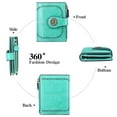 thumbnail image 3 of Sendefn Small Women Wallet Genuine Leather Bifold Purse RFID Blocking Card Holder, 3 of 7