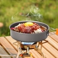 thumbnail image 6 of Kieccall Outdoor Camping Frying Pan, Non-Stick Aluminum Cookware with Folding Handle, Portable Pan for Backpacking, Hiking, Picnic & Campfire Cooking, 6 of 8