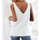 thumbnail image 4 of Camisola con cuello en V, Camisola con cuello en V Camisola informal de satén Camisola de satén Instalación sin esfuerzo, 4 of 6