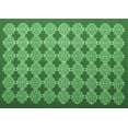 thumbnail image 1 of Ahgly Company Indoor Rectangle Abstract Emerald Green Contemporary Area Rugs, 8' x 12', 1 of 4