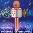 thumbnail image 4 of Bluetooth Wireless Karaoke Microphone for Kids, Hottest Birthday Presents Toys for 9 10 11 12 Years Old Boys Girl, 4 of 6