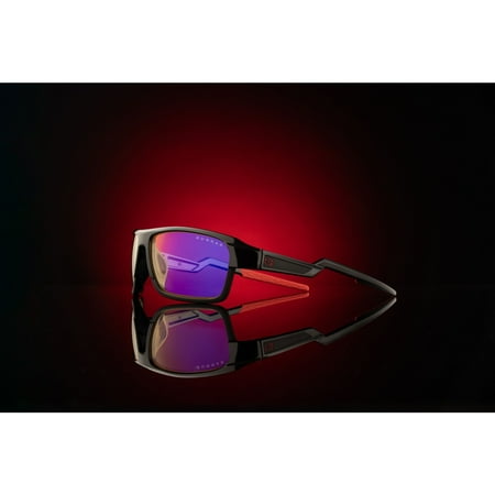 Gunnar Lightning Bolt Onyx Wrap Gaming/Computer Glasses - LIG 00101