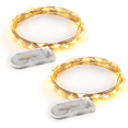 thumbnail image 1 of Paquete de 2 luces LED de 2 m y 20 ledes, luces de hadas alimentadas por batería para patio, dormitorio, decoración navideña, etc., 1 of 5