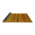 thumbnail image 2 of Ahgly Company Indoor Square Oriental Yellow Industrial Area Rugs, 6' Square, 2 of 4