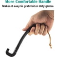 thumbnail image 4 of Cast Iron Grill Grate Lifter, Cooking Grid Lifter Gripper for Big Green Egg, Primo Kamado Charcoal Grill Smoker, 4 of 7