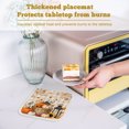 thumbnail image 6 of Fall Pumpkin Pot Holders for Kitchen Heatproof Potholder, 2 Pack Thanksgiving Harvest Maple Leaf Flowers Plaid Hot Pads Multipurpose Oven Pads Terry Cloth Potholders Trivet for Cooking and Baking, 6 of 9