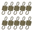 thumbnail image 3 of 10 Uds Clip de soporte correa elástica portátil para chalecos mochilas bolsas (verde militar) Likrtyny Para estrenar, 3 of 5