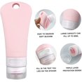 thumbnail image 5 of Silicone Travel Bottles Set, Leak Proof Squeezable Portable Tubes(4pcs, Multicolor), 5 of 5