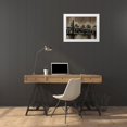 thumbnail image 3 of Sunny 14x12 White Modern Wood Framed Museum Art Print Titled - Brooklyn Noir 1, 3 of 4