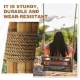 thumbnail image 5 of Uxcell Jute Rope Heavy Natural Thick Twisted Rope with Tape for Crafts Railing Docks Tug of War Swing Landscaping 0.5 Inch x 75ft, 5 of 6
