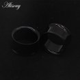 thumbnail image 1 of 2 uds., blanco, negro, acrílico transparente, tapón para túnel de oreja, medidores de oreja, Piercing, doble sillín curvo, expansor, joyería para el cuerpo Tan Jianjun unisex, 1 of 2