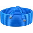 thumbnail image 7 of Cat5 75FT Network Ethernet Patch Cable, 350Mhz Internet Wire, For Router, Modem, PC, Laptop, TVs, Printer Cord, Consoles, Copper-Clad Aluminum, Blue, Cables Direct Online, 7 of 7