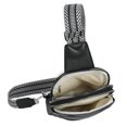 thumbnail image 3 of Bolso Bandolera Bolso cruzado para mujer, riñonera, Bolso de viaje a la moda, bolsillo sencillo en la cintura del pecho, 3 of 9
