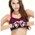 thumbnail image 3 of Half Finger Gym Gloves Big Size weight lifting fit Pink XL 21.5-23.5, 3 of 5
