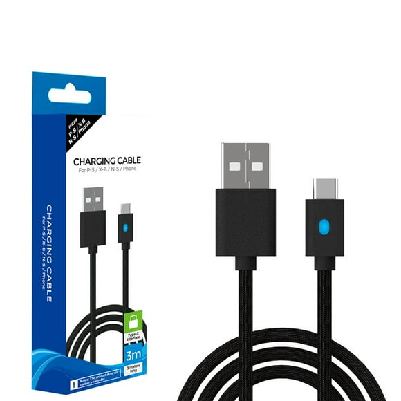 Qiopertar Clearance Home Decor 10ft USB Data Cable For PS5 Controller Data Cable For PS5 Gamepad Charging Cable On Clearance Early Access Deals