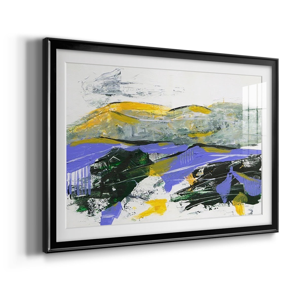 Silent Mountain IV Premium Framed Print - Ready to Hang